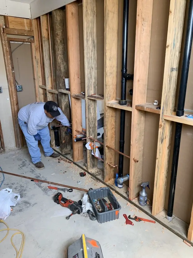 Commercial rough-in plumbing for Water Heater Replacement in Montrose Verdugo City